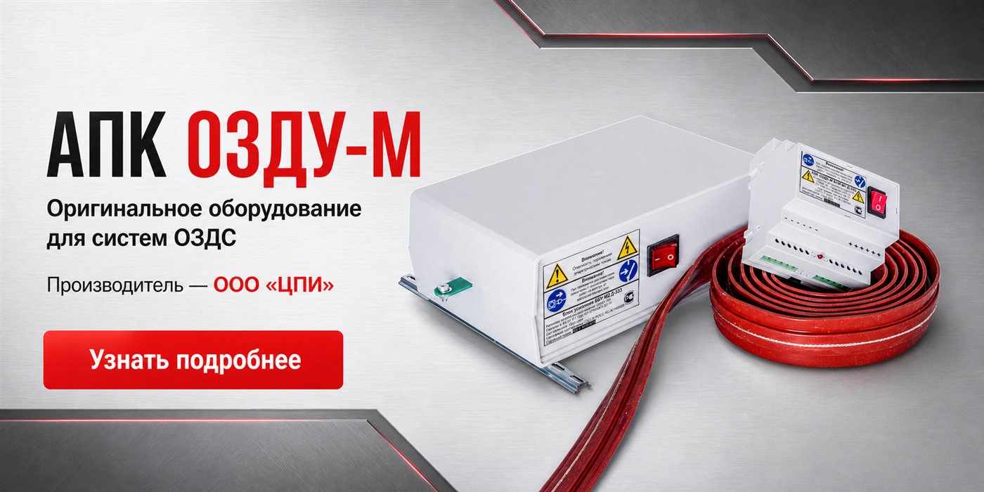 Оригинальное оборудование АПК ОЗДУ-М для систем ОЗДС
